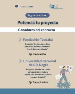 Fundacion IRSA Potencia tu proyecto Fundacion Tzedaká