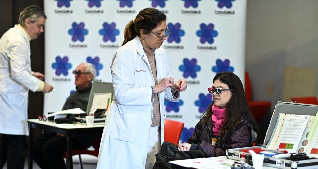 Campaña de salud oftalmológica
